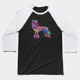 Chinese crested dog watercolor Baseball T-Shirt